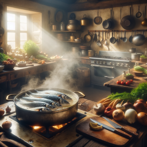 Temps de cuisson roussette court-bouillon