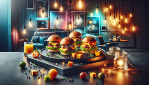 mini burger apéro - recette mini burger apéro froid