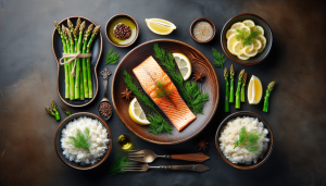 quel accompagnement avec saumon