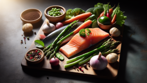 quel legumes avec saumon