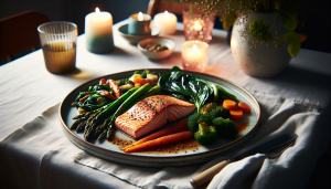 quel legumes avec saumon
