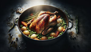 recette faisan moelleux en cocotte