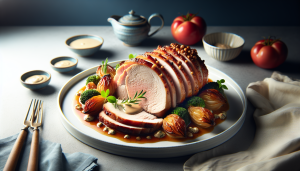 rôti de porc orloff accompagnement