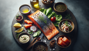 saumon froid accompagnement