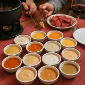 15 sauces à fondue à seulement 3 ingrédients