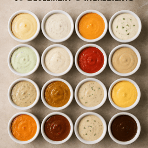 15 sauces à fondue à seulement 3 ingrédients​