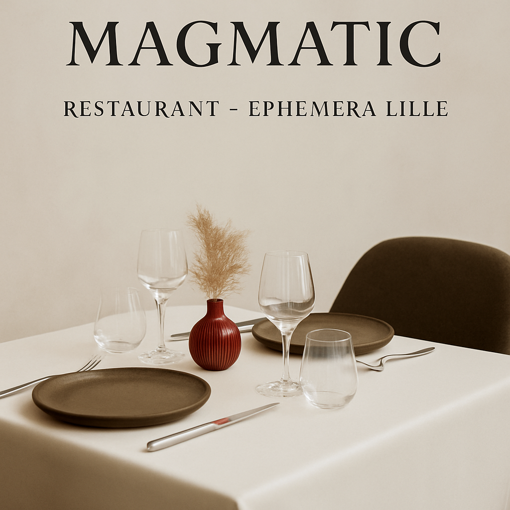 avis sur magmatic restaurant - ephemera lille