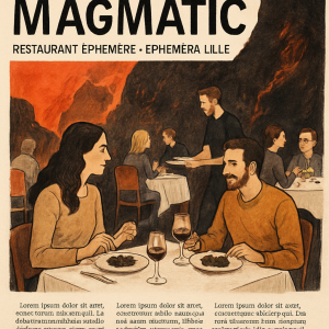 avis sur magmatic restaurant - ephemera lille