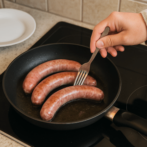 comment cuire des saucisses de toulouse