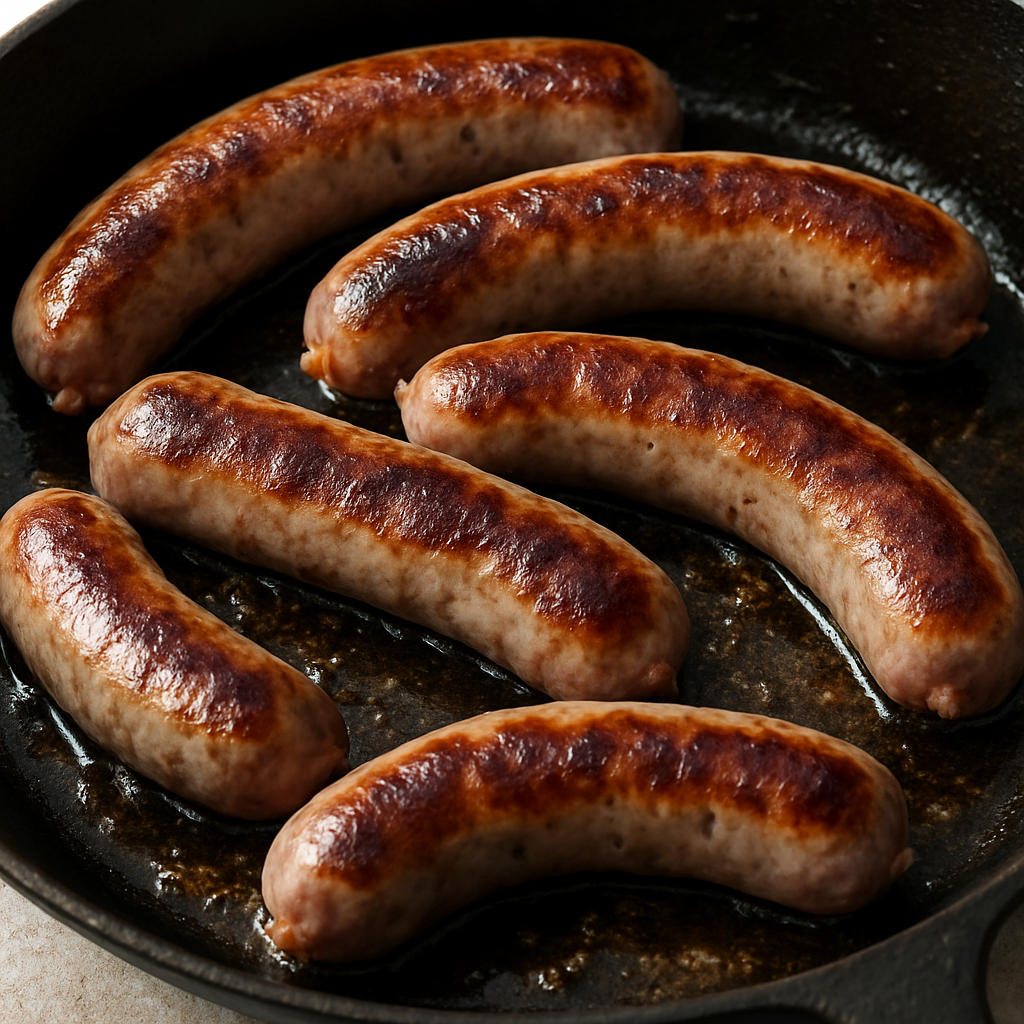 comment cuire des saucisses de toulouse