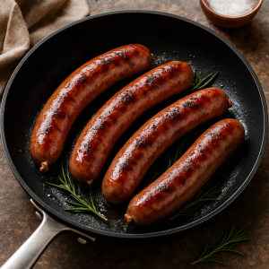 comment cuire des saucisses de toulouse
