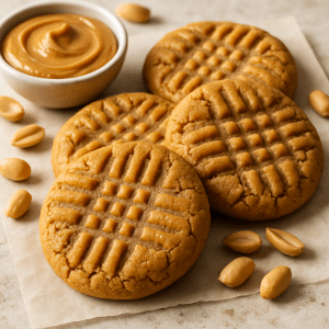 cookie beurre de cacahuète 3 ingrédients​
