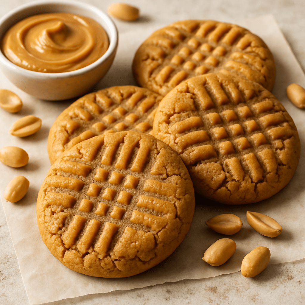 cookie beurre de cacahuète 3 ingrédients​