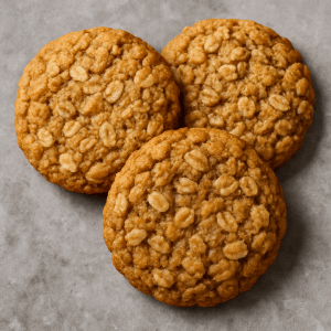 cookies flocons d avoine beurre de cacahuète 3 ingrédients