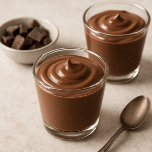 crème chocolat 2 ingrédients​