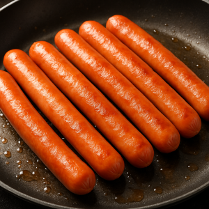 cuisson des saucisses de strasbourg