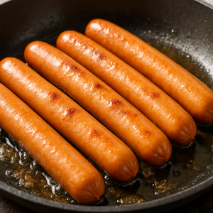 cuisson des saucisses de strasbourg