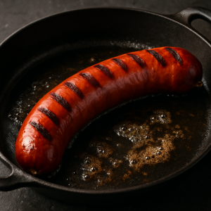 cuisson saucisse fumée