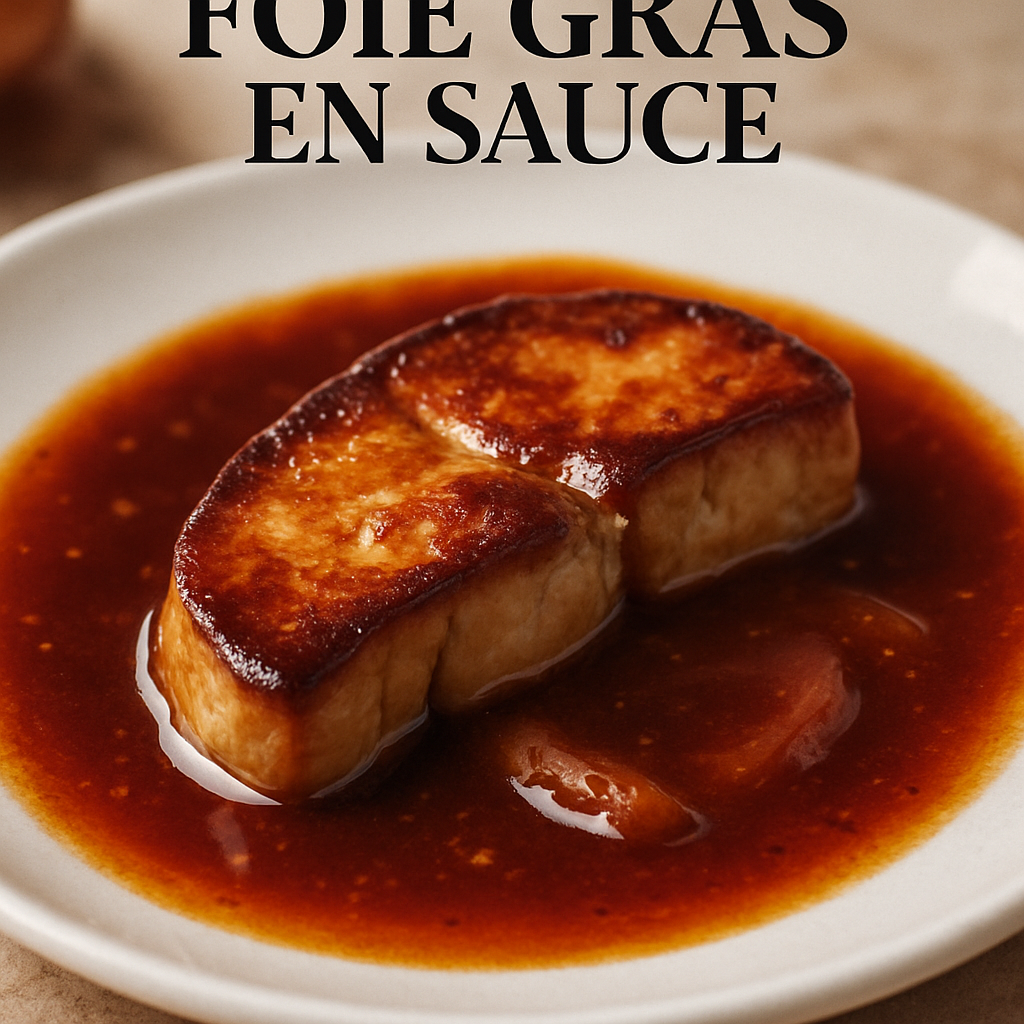 foie gras en sauce