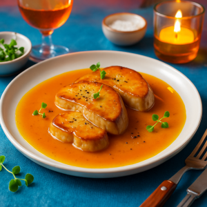 foie gras en sauce