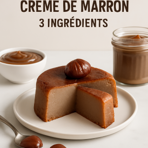 fondant crème de marron 3 ingrédients​