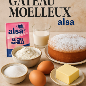 gâteau moelleux alsa ingrédient