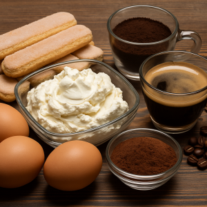 ingrédient du tiramisu​