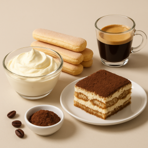 ingrédient du tiramisu​