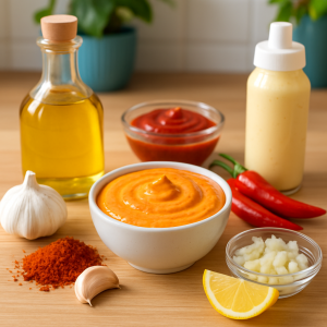 ingrédient sauce algérienne​