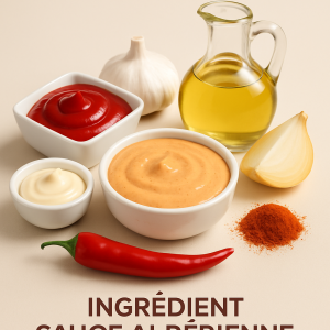 ingrédient sauce algérienne​