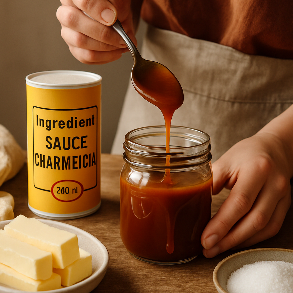 ingrédient sauce charmelcia