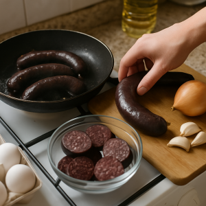 ingrédients boudin noir​