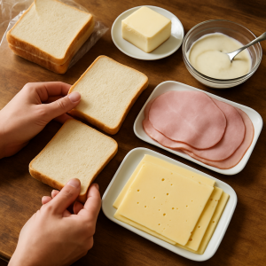 ingrédients croque monsieur