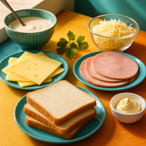 ingrédients croque monsieur