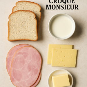 ingrédients croque monsieur