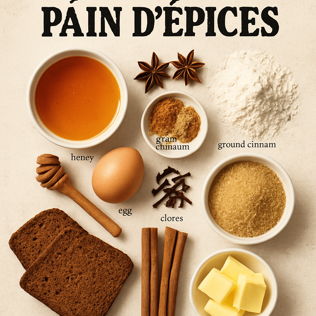 ingrédients pain d épices