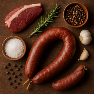ingrédients saucisse de sanglier
