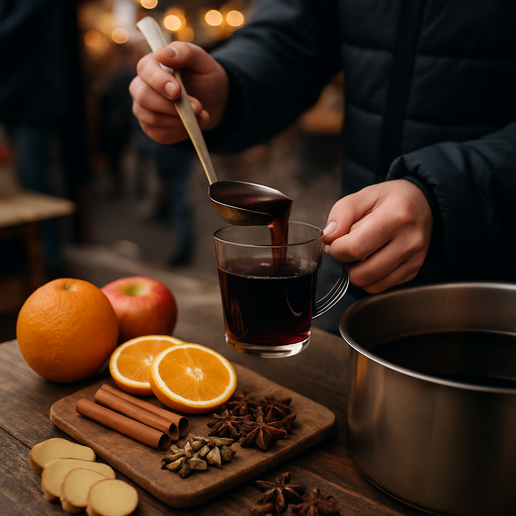 ingrédients vin chaud​