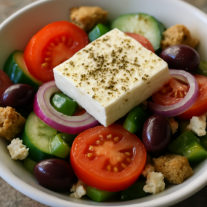 la vraie salade crétoise ingrédient​