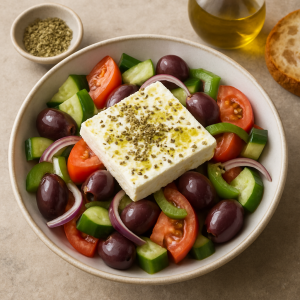 la vraie salade crétoise ingrédient​