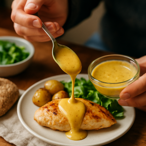 miel moutarde sauce