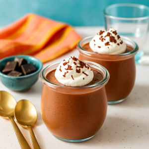 mousse au chocolat 2 ingrédients sans oeuf