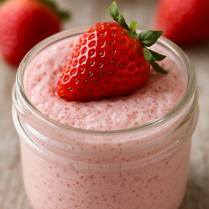 mousse aux fraises 3 ingrédients