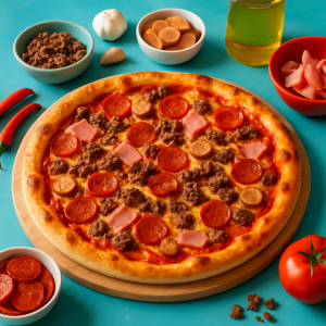 pizza cannibale ingrédient​