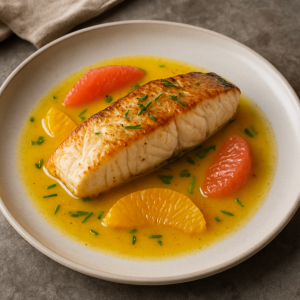 poisson sauce agrumes