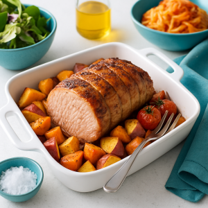 que faire avec un roti de porc